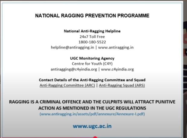National Ragging Prevention Programme